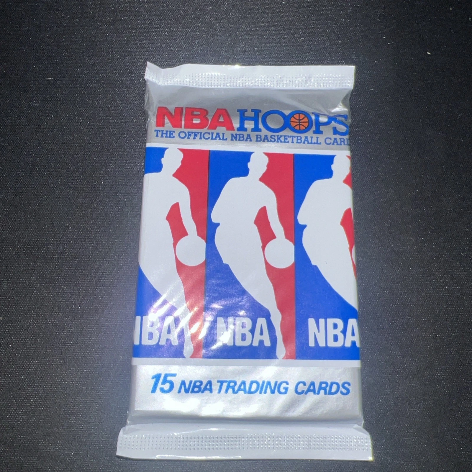 NBA Hoops 1990-91 Series 1 Basketball Cards Factory Sealed - 1 Pack - 15 Cards