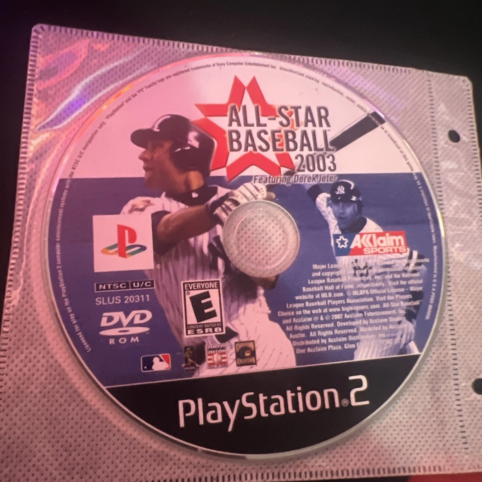 All-Star Baseball 2004 Sony PlayStation 2, PS2 Disc Only G351