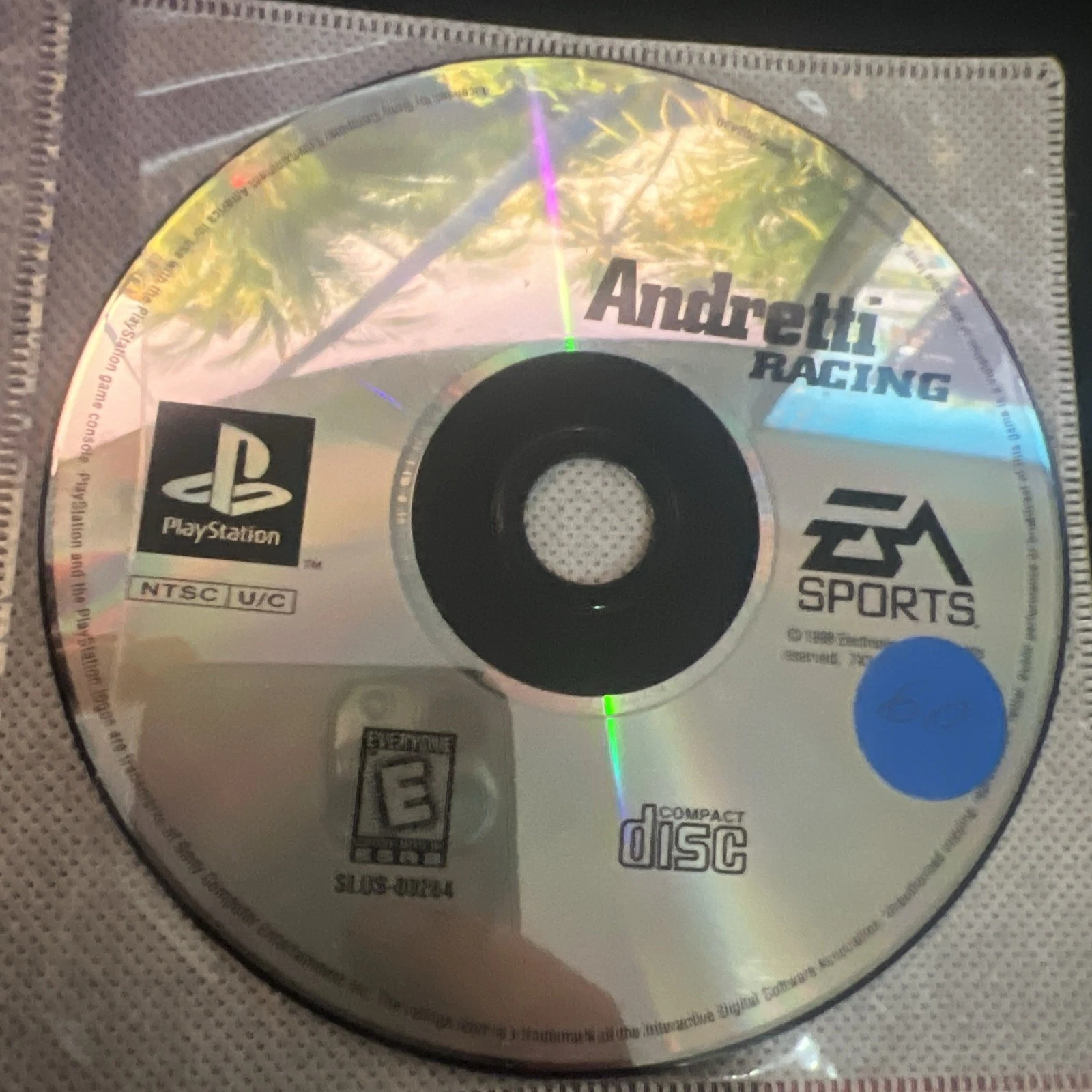 Andretti Racing (PS1 PSX) Disc Only, No Case, No Manual A