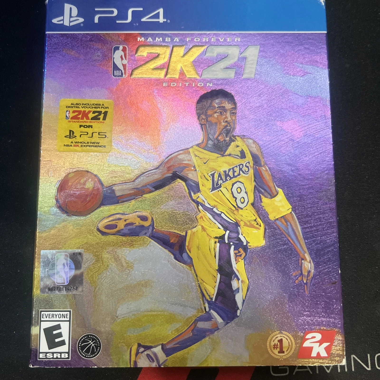 NBA 2K21 Mamba Forever Edition PlayStation 4 PS4 With Slipcover