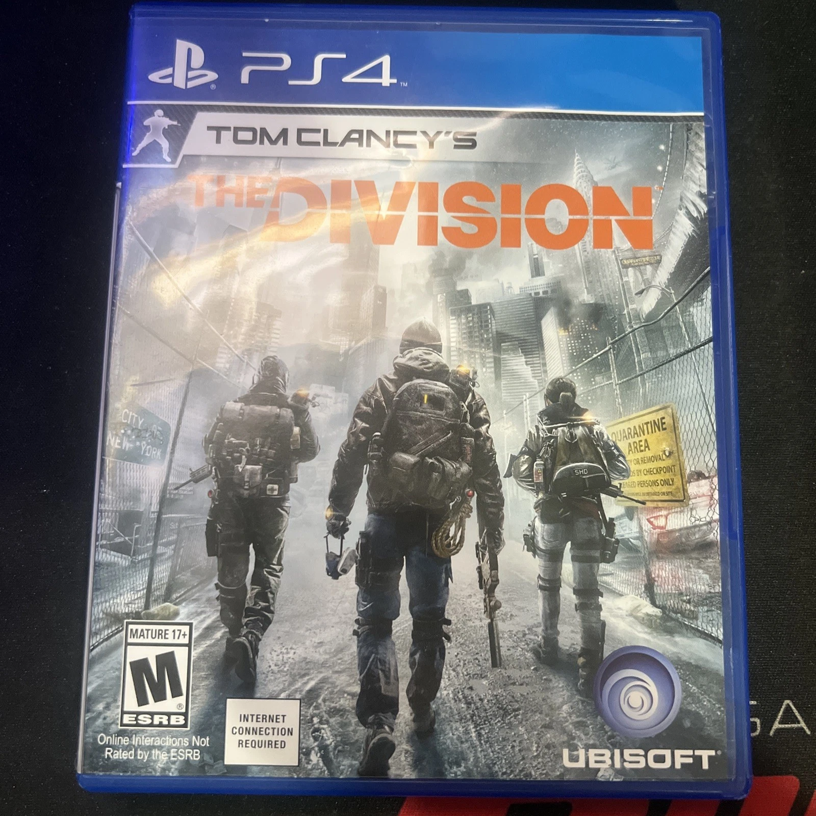 Sony PlayStation 4 PS4 Tom Clancy Division Video Game Ubisoft FPS Multiplayer M
