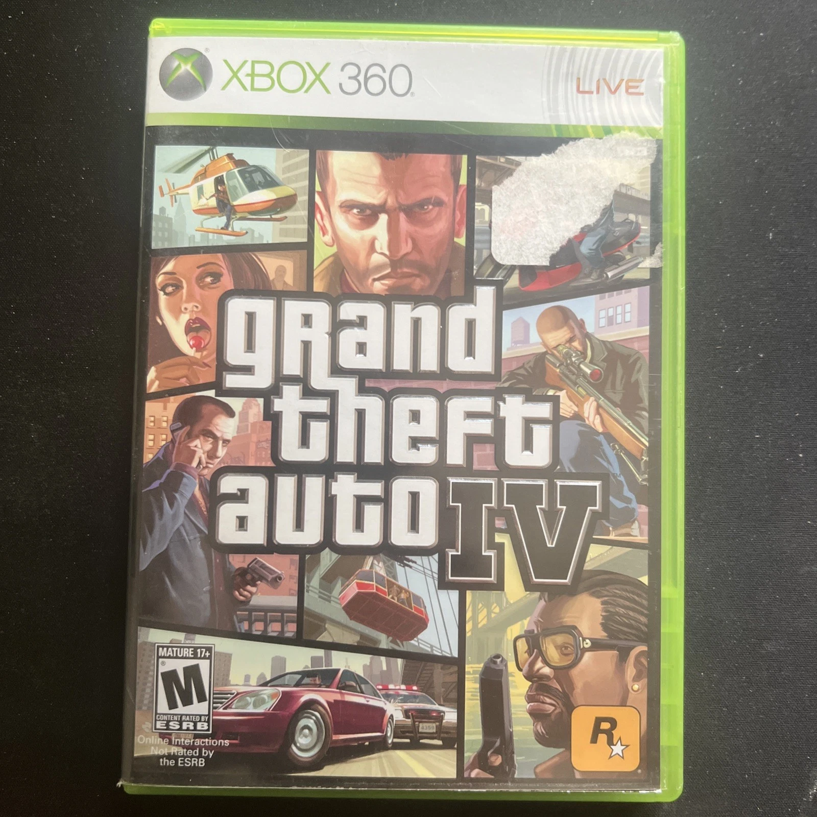 Grand Theft Auto IV (Xbox 360, 2008)