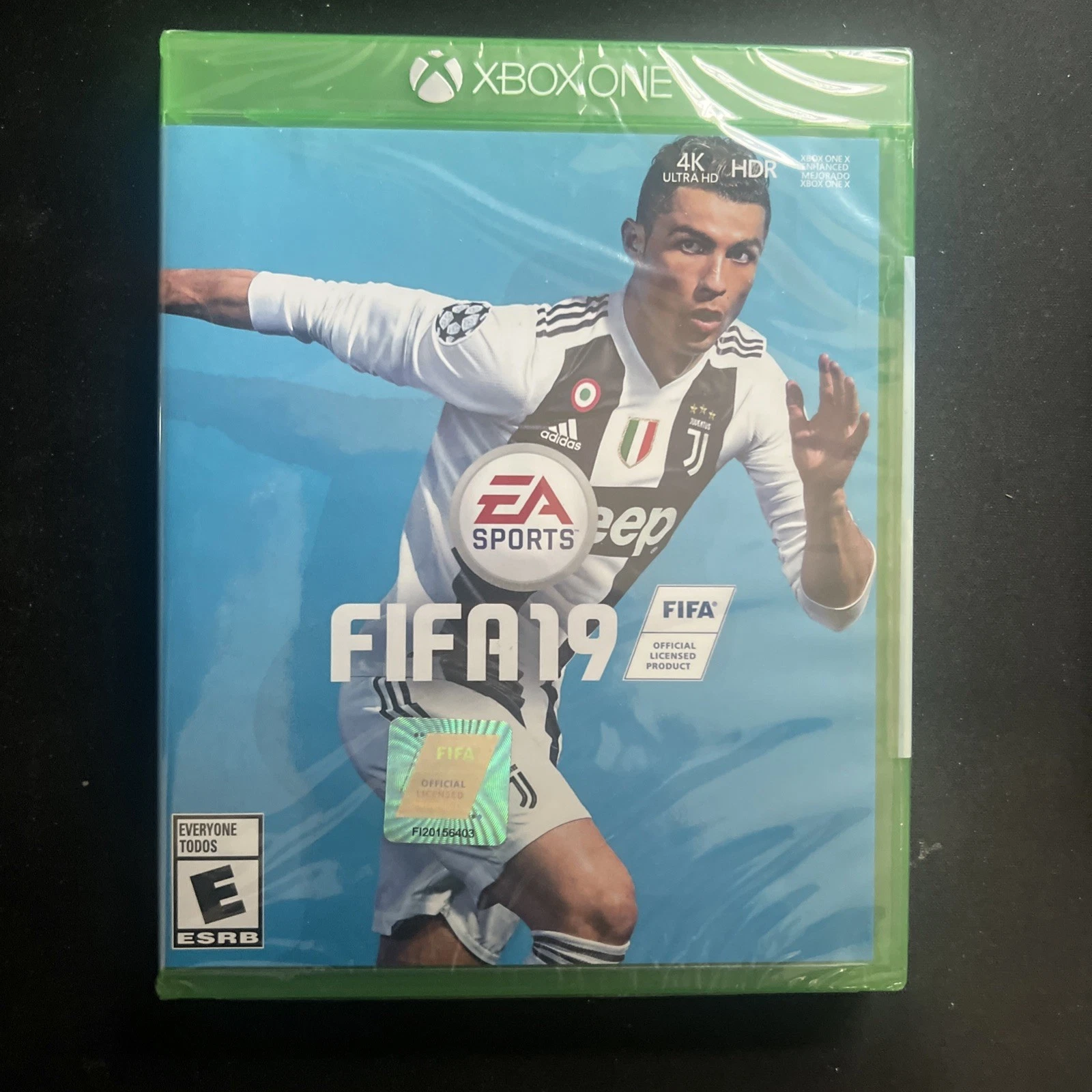 Xbox One FIFA19 Game Soccer Cristiano Ronaldo Factory Sealed [2019] New