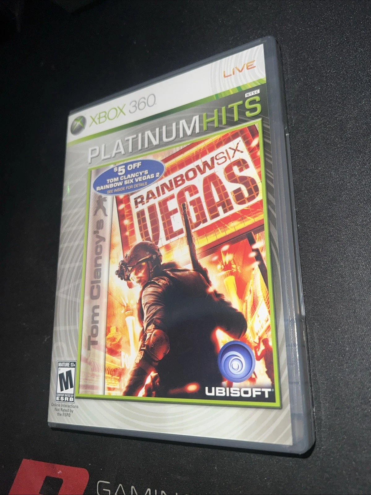 Tom Clancy's Rainbow Six Vegas Tested (Xbox 360, 2006) PLATINUM HITS Complete